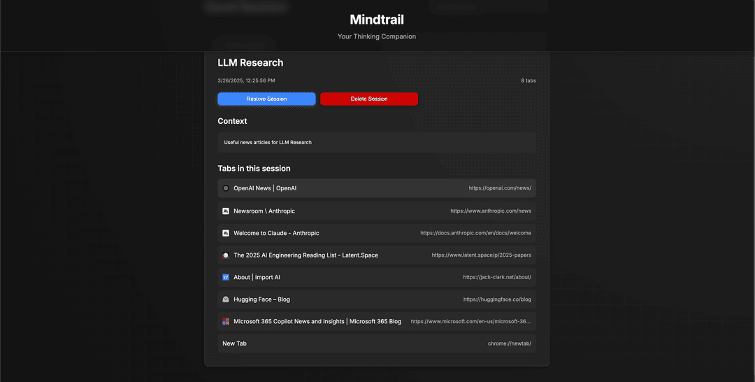 Mindtrail screenshot 5